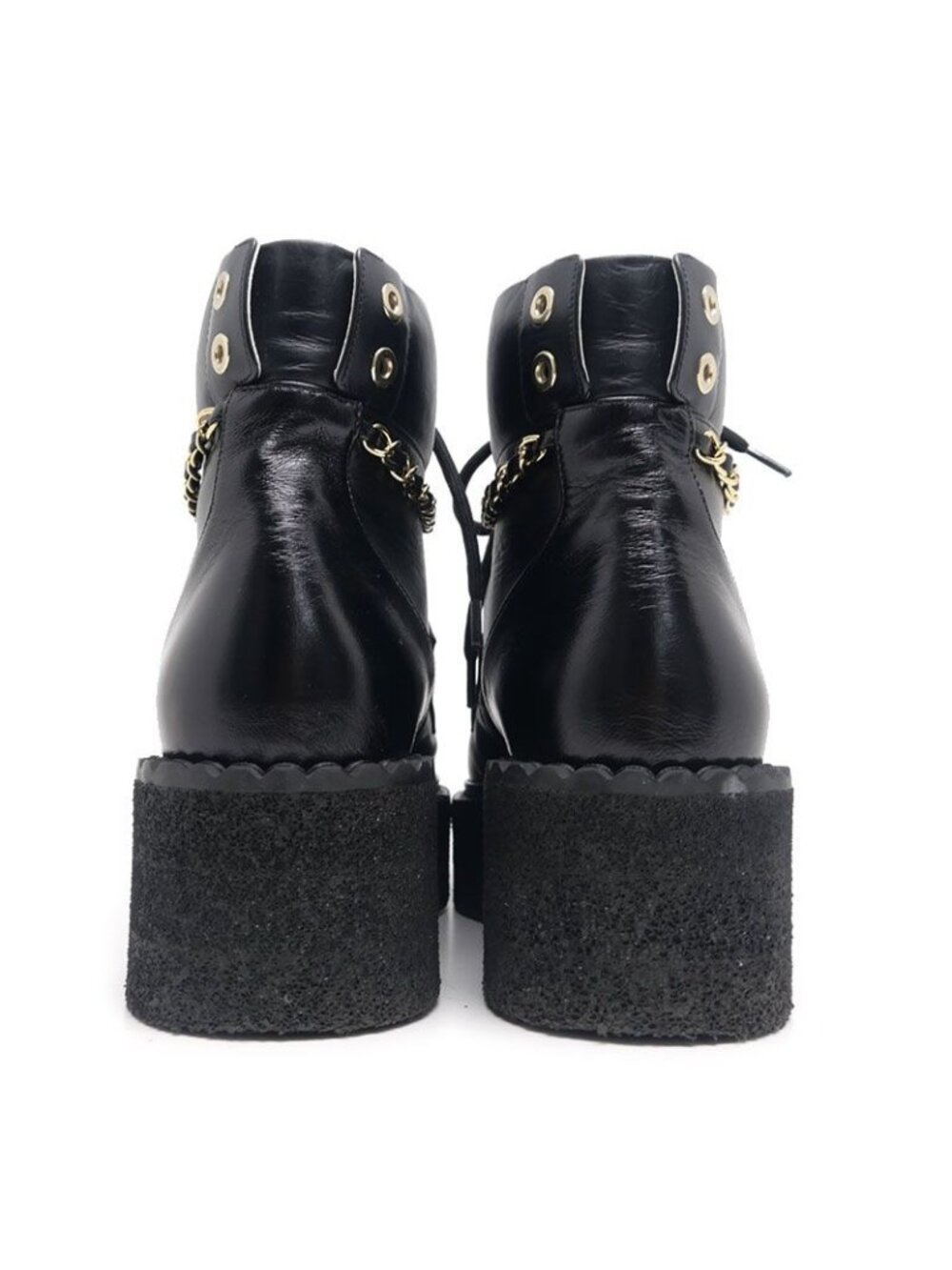 Chanel Short Boots Platform 37 Shoes - Picture 3 of 10